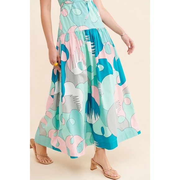 S/W/F Cross Back Maxi Dress $399 - Picture 4 of 10